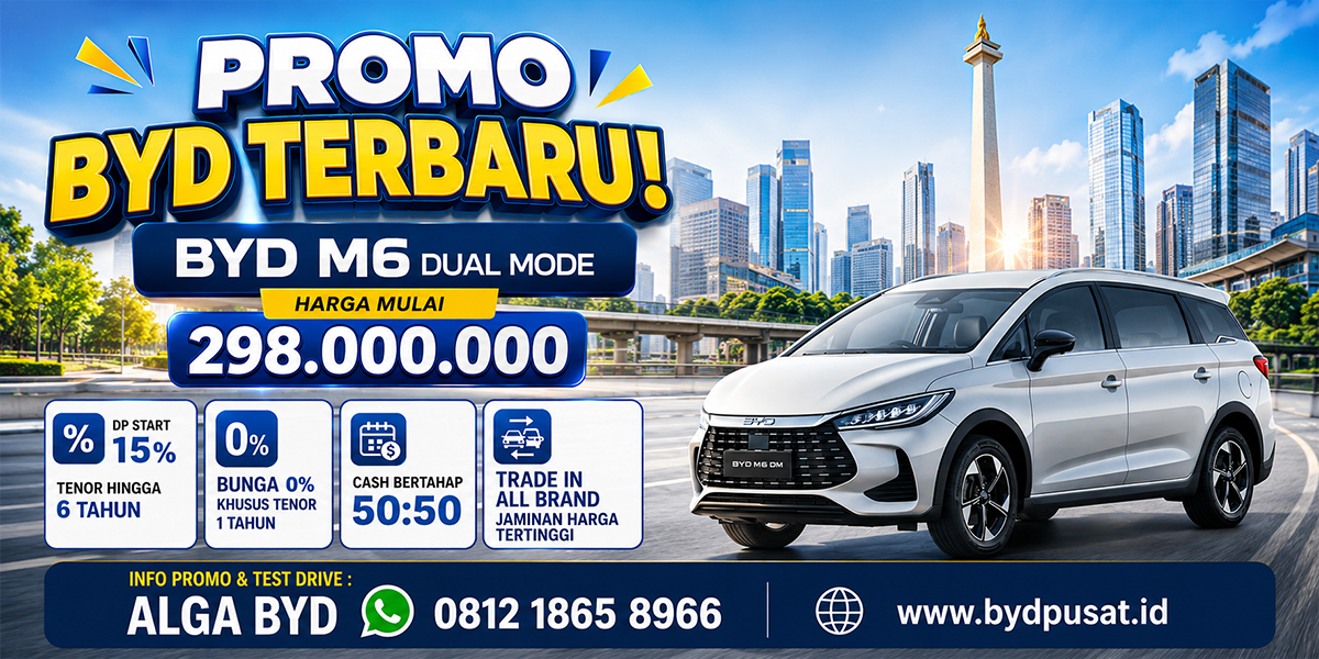 BYD M6 DM BANNER